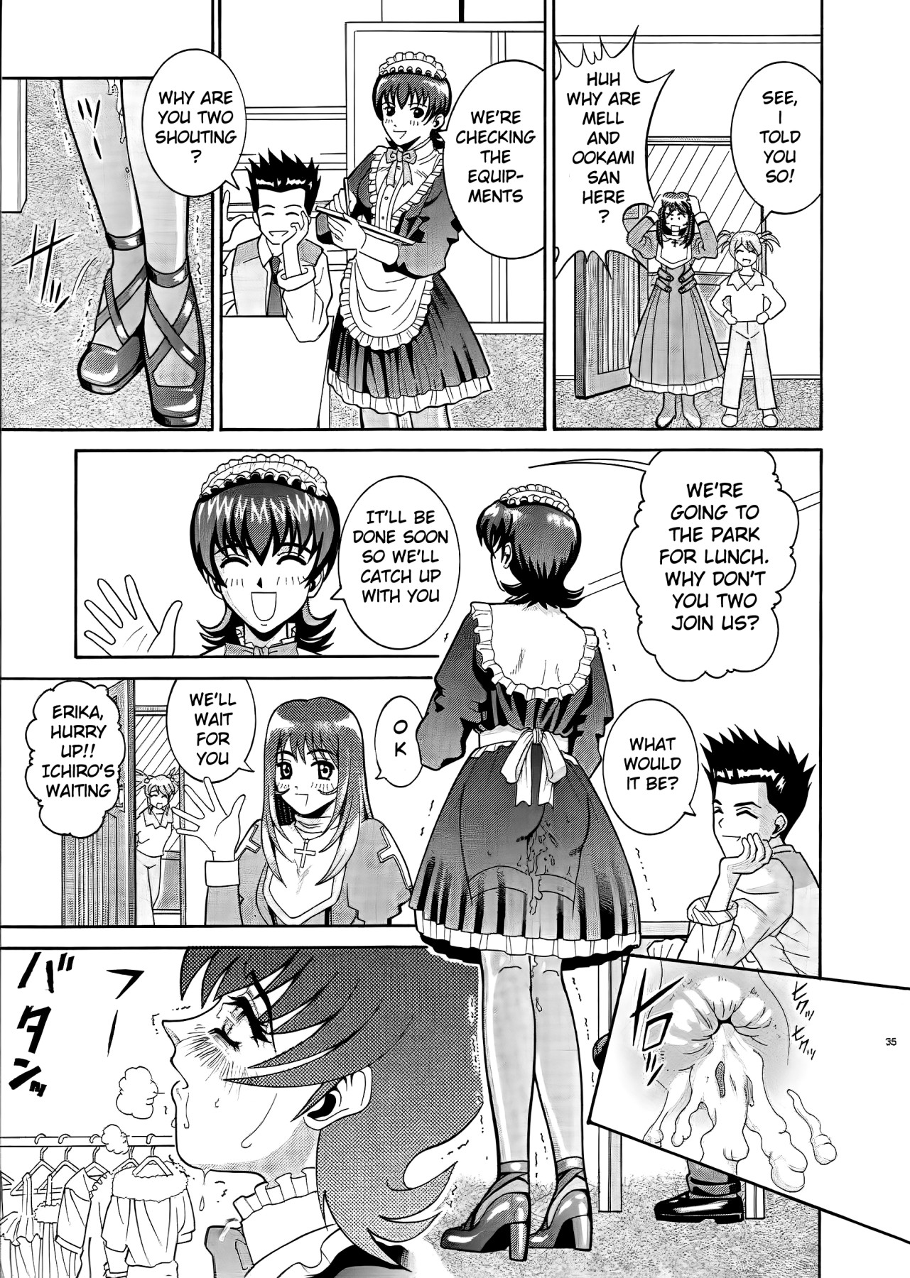 Hentai Manga Comic-ANGEL PAIN 6 - There's Something About Mell--Read-33